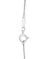Diamond Butterfly 20" Pendant Necklace (1/2 ct. t.w.) in 14k White Gold, Created for Macy's