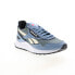 Фото #3 товара Reebok Classic Legacy AZ Mens Blue Suede Lace Up Lifestyle Sneakers Shoes