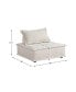 Фото #8 товара White Label Alexia 40" Modular Accent Chair