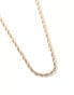 Фото #3 товара ASOS DESIGN twisted rope chain necklace in gold tone