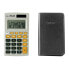 Фото #2 товара MILAN Blister Pack Orange And Grey 8 Digit Calculator With Cover