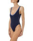 Фото #1 товара Stella McCartney Women's swimwear, Contrast trim one-piece, Dark blue(410), XS
