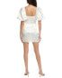 Фото #2 товара Amanda Uprichard Santucci Silk Mini Dress Women's White M