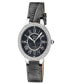 ფოტო #1 პროდუქტის Women's Astor II Black Leather Watch 38mm