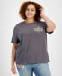 Фото #1 товара Trendy Plus Size Winnie the Pooh Short-Sleeve T-Shirt