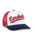 Фото #2 товара Men's White St. Louis Cardinals Foam Front Script Trucker Snapback Hat
