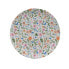 Фото #1 товара Плоская тарелка Versa полиэтилен RPET Цветы Ø 25 cm