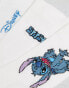 Фото #2 товара ASOS DESIGN 3 pack socks with Lilo and Stitch artwork in white