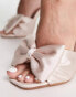 Фото #3 товара Glamorous bow heeled sandals in baby pink