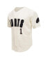 ფოტო #3 პროდუქტის Men's Jalen Hurts Cream Philadelphia Eagles Name Number Triple Tonal Button-Up Baseball Jersey