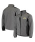 Фото #4 товара Men's Charcoal Los Angeles Chargers Circle Softshell Fleece Full-Zip Jacket