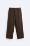 Linen - viscose trousers