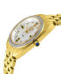 ფოტო #2 პროდუქტის Women's Palermo Swiss Quartz Gold-Tone Stainless Steel Watch 35mm