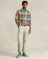 Фото #4 товара Рубашка мужская Polo Ralph Lauren Classic-Fit Plaid Oxford