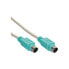 Фото #2 товара InLine PS/2 Cable male / male grey with green plug 2m
