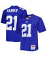 Фото #1 товара Men's Tiki Barber Royal New York Giants 2005 Legacy Replica Jersey