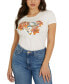 ფოტო #1 პროდუქტის Women's Tropical Triangle Cotton Embellished T-Shirt