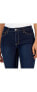 Фото #4 товара Women's Lexington Mid Rise Straight Leg Denim Jeans, Regular & Petite