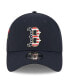 Фото #5 товара Головной убор мужской New Era бейсболка Boston Red Sox 2023 Fourth of July 39THIRTY Flex Fit Hat