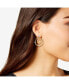 Women's Orbital Crystal Drop Earrings - Gold-Tone Hoop Earrings