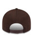 Фото #4 товара Бейсболка New Era мужская коричневая San Diego Padres 2024 Clubhouse Low Profile 59FIFTY Snapback Hat