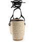 Фото #3 товара Эспадрильи JOURNEE Collection женские Каталинн на шнуровке со сборкой на платформе