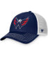 Фото #1 товара Men's Navy Washington Capitals Core Primary Logo Trucker Snapback Hat