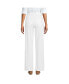 ფოტო #2 პროდუქტის Women's High Rise 5 Pocket Wide Leg Chino Pants