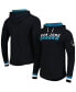 ფოტო #2 პროდუქტის Men's Black San Jose Sharks Legendary Slub Hoodie Long Sleeve T-shirt