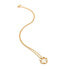 Фото #2 товара Beautiful Jac Jossa Soul DP905 Gold Plated Diamond and Pearl Necklace