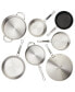 Фото #2 товара Thomas Keller Insignia Commercial Clad Stainless Steel 7-Piece Set