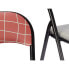 Фото #3 товара Складной стул Hand Made Коричневый Чёрный Серый PVC Металл 43 x 46 x 78 cm (6 штук)