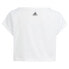 ADIDAS Cropped short sleeve T-shirt
