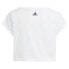 ფოტო #3 პროდუქტის ADIDAS Cropped short sleeve T-shirt