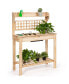 Garden Potting Bench Workstation Table