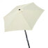Фото #1 товара Пляжный зонт Aktive Сталь Алюминий Кремовый 270 x 236 x 270 см Ø 270 см
