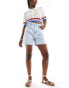 Фото #1 товара Stradivarius denim short in light blue