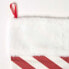 Фото #3 товара Декор и интерьер Homescapes Новогодний носок красно-белый полосатый