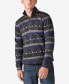 Фото #1 товара Men's Los Feliz Half Zip Mock Neck Sweater