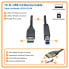 Фото #2 товара Tripp U322-015-BK USB 3.2 Gen 1 SuperSpeed Device Cable (A to B M/M) Black - 15 ft. (4.57 m) - 4.57 m - USB B - USB A - USB 3.2 Gen 1 (3.1 Gen 1) - Male/Male - Black