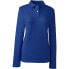 Фото #8 товара Women's School Uniform Long Sleeve Feminine Fit Mesh Polo Shirt