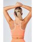 ფოტო #3 პროდუქტის Women's Recycled Colour Block Body Fit Seamless Sports Bra