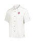 ფოტო #2 პროდუქტის Men's Cream Indiana Hoosiers Castaway Game Camp Button-Up Shirt