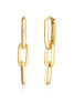 Fashion Gold Plated Dangle Earrings SVLE0583SJ4GO02