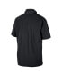 ფოტო #2 პროდუქტის Men's Black Georgia Bulldogs Coaches Half-Zip Short Sleeve Jacket