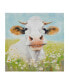 Sunshine Animals Cow Canvas Wall Art