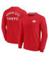 ფოტო #2 პროდუქტის Men's and Women's Red Kansas City Chiefs Super Soft Long Sleeve T-shirt