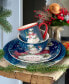 Фото #5 товара Snowman Greetings 16 Pc. Dinnerware Set, Service for 4