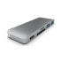 Фото #2 товара Satechi ST-TCUP - USB 3.2 Gen 1 (3.1 Gen 1) Type-C - MicroSD (TransFlash),SD - Gray - Aluminum - MacBook 12" - 84 mm