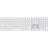 Apple Magic Keyboard with Numeric Keypad - Keyboard - QWERTY - Silver, White